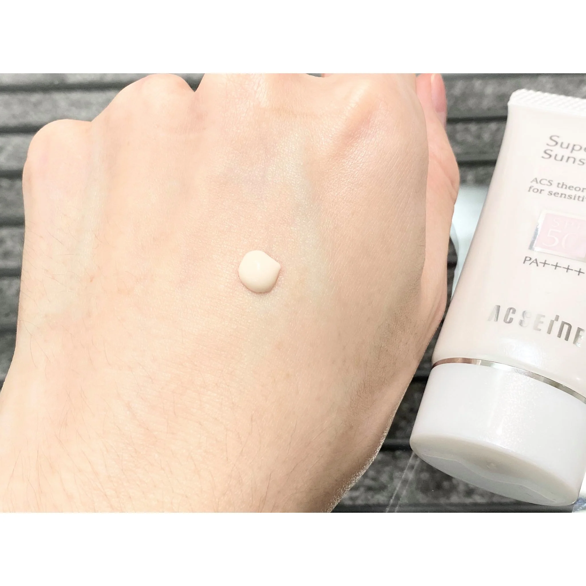 Acseine Super Sunshield Bright Fit Sunscreen For Sensitive Skin SPF50+ 40g - Image 4