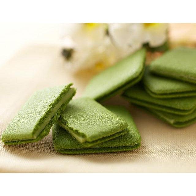 Itohkyuemon Uji Matcha Langue de Chat Biscuits 10 Pieces - Image 4