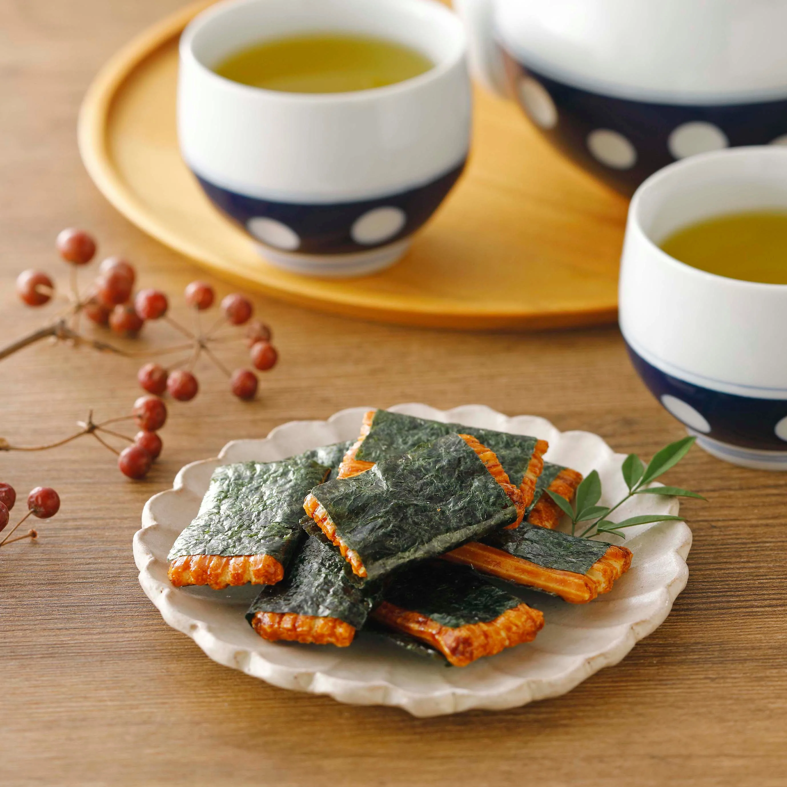 J Taste Norimaki Arare Nori Seaweed Rice Crackers (Pack of 10) - Image 5