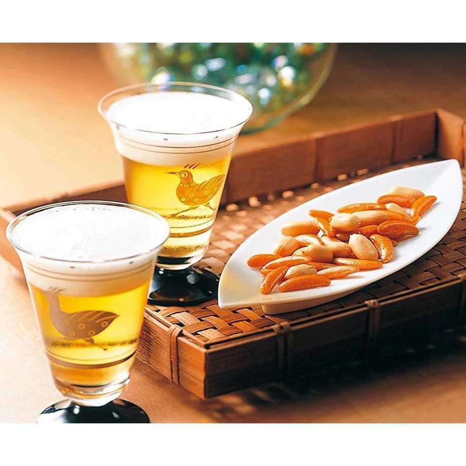 Kakinotane Wasabi Rice Crackers with Peanuts 164g - Image 3