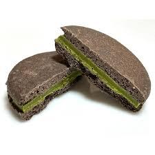 Meiji Rich Matcha Chocolate Sand Matcha Sandwich Cookies (Pack of 5) - Image 5
