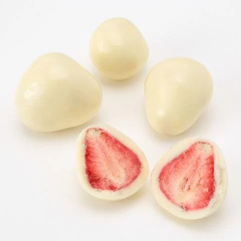 Muji White Chocolate Covered Strawberries 50g - Image 3