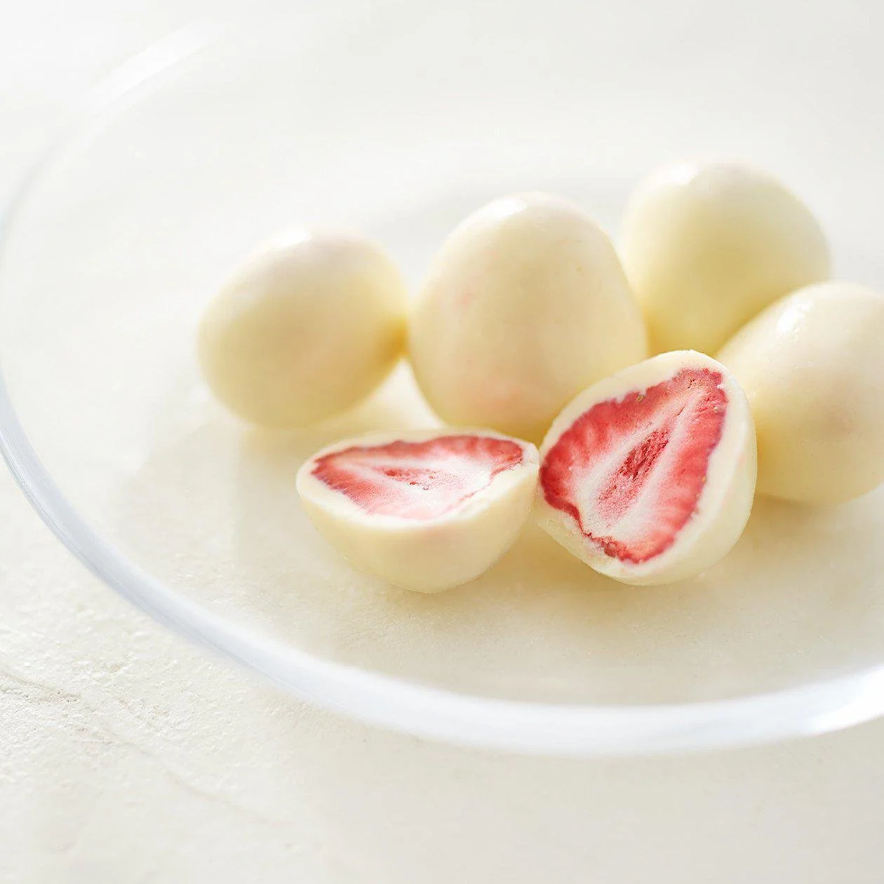 Muji White Chocolate Covered Strawberries 50g - Image 5