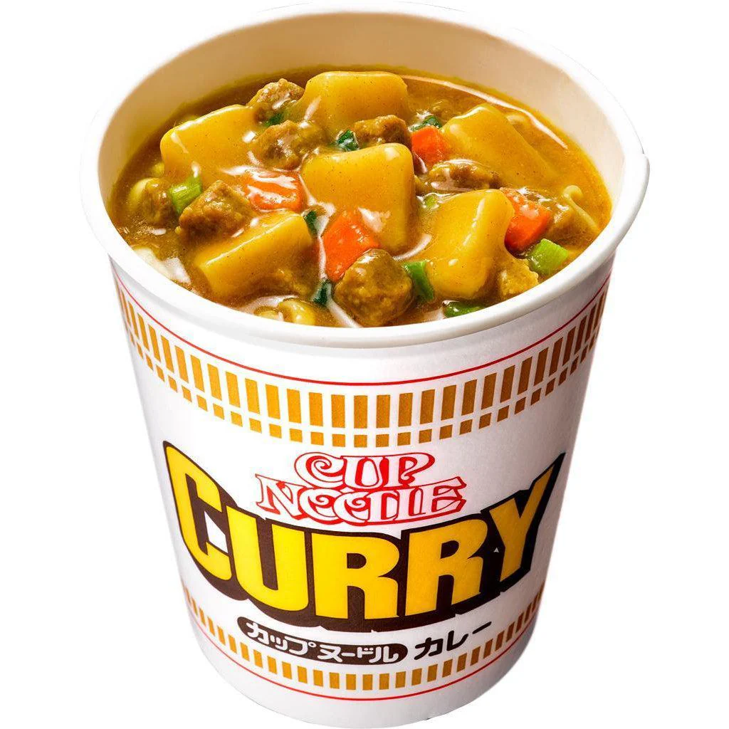 Nissin Cup Noodle Curry Instant Curry Ramen Noodles - Image 5