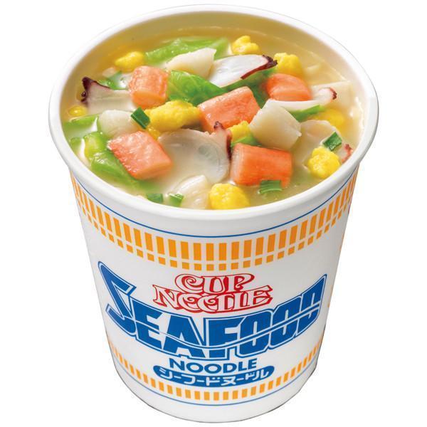 Nissin Instant Cup Noodles Seafood Flavor - Image 3