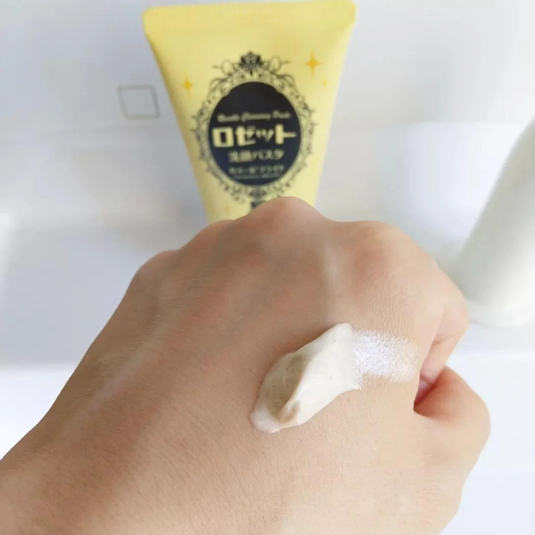 Rosette Cleansing Paste Ghassoul Bright Foam Cleanser 120g - Image 3